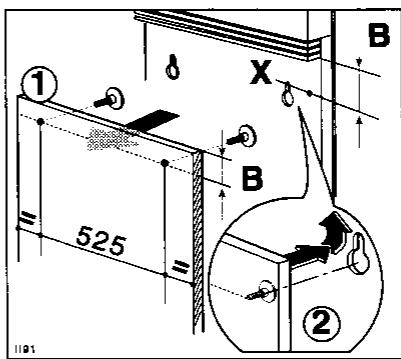 JUNO JSI5462W - Prepare the panel as follows: - 2