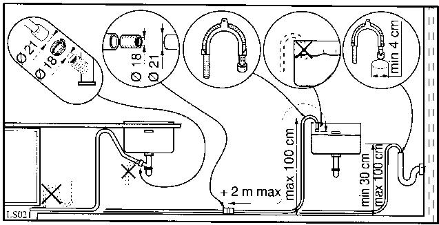 JUNO SSI0360B - Water Outlet Connection - 1