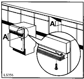 JUNO SSI0360E - Fitting the panel to the door - 1