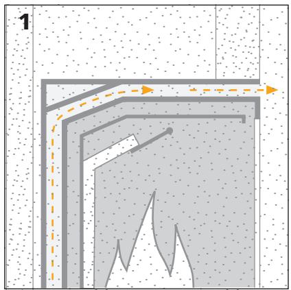 STUV 16-IN - Sorties vers le haut, à l'arrière [schéma 2] - 1