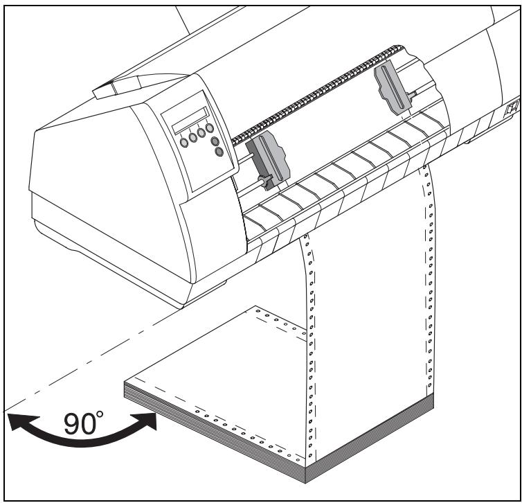 TALLYGENICOM LA550N - Fanfold paper - 10