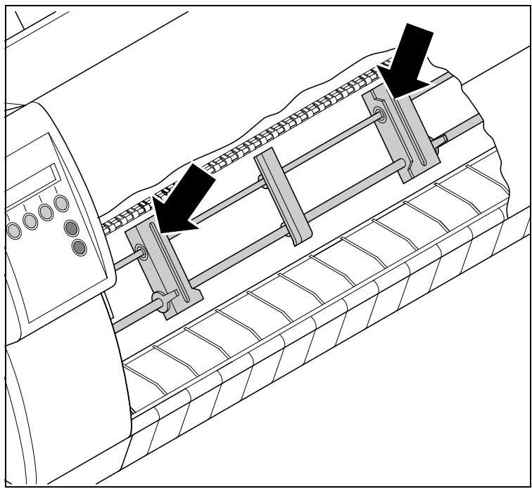 TALLYGENICOM LA550N - Cleaning the interior - 1