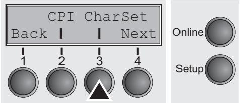 TALLYGENICOM LA550N - Horizontal spacing of characters (CPI) - 5