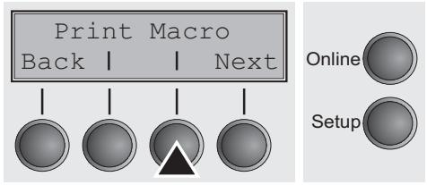 TALLYGENICOM LA550N - Menu configurations (Macros) - 3