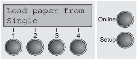 TALLYGENICOM LA550N - Changing the paper path - 4