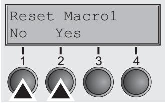TALLYGENICOM LA550N - Reset to default values (Reset) - 3