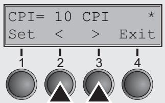 TALLYGENICOM LA550N - Horizontal spacing of characters (CPI) - 3