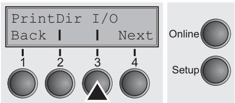 TALLYGENICOM LA550N - Settings for interfaces (I/O) - 1