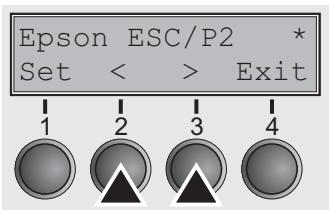 TALLYGENICOM LA550N - Selecting Protocol (emulation) - 6