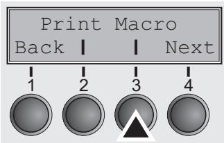 TALLYGENICOM LA550N - Loading menu configurations (Macro) - 1