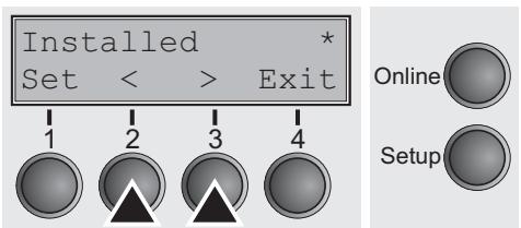 TALLYGENICOM LA550N - Setting and activating options (PapOpt) - 3