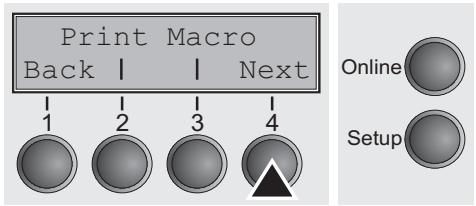 TALLYGENICOM LA550N - Selecting the LC display language - 4