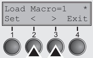 TALLYGENICOM LA550N - Loading menu configurations (Macro) - 3