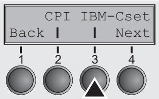 TALLYGENICOM LA550W - IBM character set (IBM-Cset) - 1