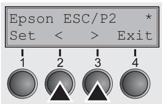 TALLYGENICOM LA550W - Selecting Protocol (emulation) - 6