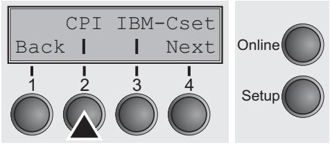 TALLYGENICOM LA650 PLUS - Horizontal spacing of characters (CPI) - 1