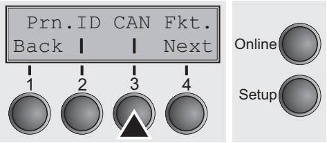 TALLYGENICOM LA650 PLUS - Deleting sequence or buffer (CAN Fkt.) - 1