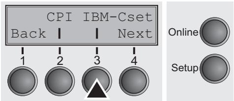 TALLYGENICOM LA650 PLUS - IBM character set (IBM-Cset) - 1