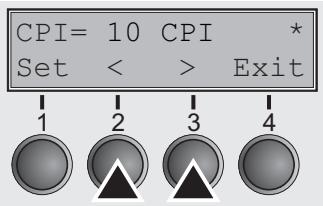 TALLYGENICOM LA650 PLUS - Horizontal spacing of characters (CPI) - 3