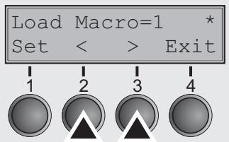 TALLYGENICOM LA650 PLUS - Loading menu configurations (Macro) - 3
