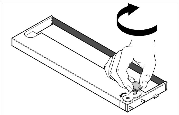 TALLYGENICOM LA650 PLUS - Changing the ribbon cassette - 8