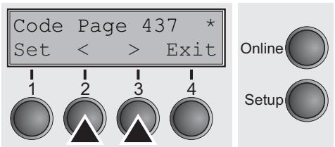 TALLYGENICOM LA650 PLUS - Code page (CodPage) - 2
