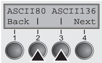 TALLYGENICOM LA800 PLUS - Printer self-test (Rolling ASCII) - 3