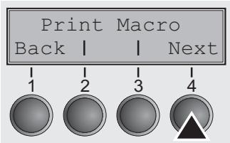 TALLYGENICOM LA800 PLUS - Selecting the LC display language - 6