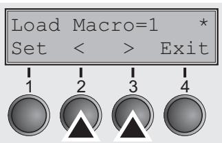 TALLYGENICOM LA800 PLUS - Loading menu configurations (Macro) - 3