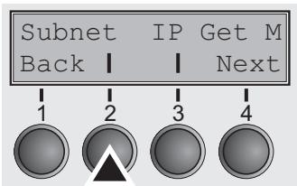 TALLYGENICOM LA800 PLUS - Setting Subnet mask (Subnet) - 1