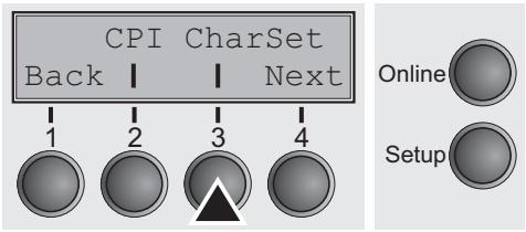 TALLYGENICOM LA800 PLUS - Horizontal spacing of characters (CPI) - 3