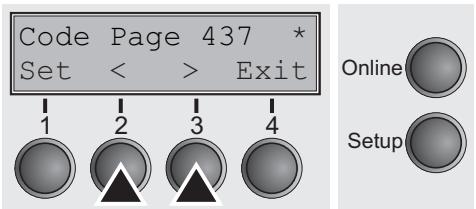TALLYGENICOM LA800 PLUS - Code Page (CodPage) - 2