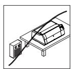 TALLYGENICOM LA800 PLUS - Placing your printer - 6