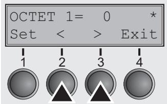 TALLYGENICOM LA800 PLUS - Setting Subnet mask (Subnet) - 5