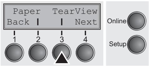 TALLYGENICOM LA800 PLUS - View and tear position (TearView) - 1