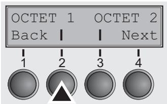 TALLYGENICOM LA800 PLUS - Setting Subnet mask (Subnet) - 3
