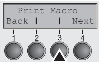 TALLYGENICOM LA800 PLUS - Loading menu configurations (Macro) - 1