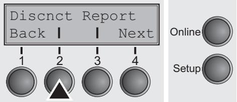 TALLYGENICOM LA800 PLUS - Disconnection on end of transmission (Discnct) - 1