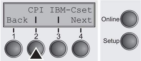 TALLYGENICOM LA800 PLUS - Horizontal spacing of characters (CPI) - 1