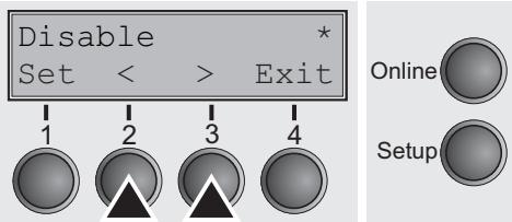 TALLYGENICOM LA800 PLUS - Disconnection on end of transmission (Discnct) - 2