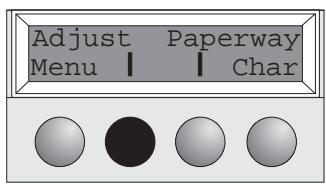 TALLYGENICOM T2340-24 - Setting the tear position - 3