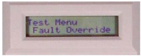TALLYGENICOM 2900 - Fault Override Category - 1