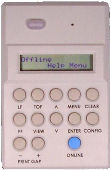 TALLYGENICOM 2900 - How to Print a Control Panel Selected Options Report - 1