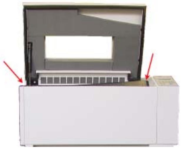 TALLYGENICOM 2900 - Removing the Shipping Hardware - 2