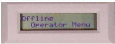 TALLYGENICOM 2900 - Example: Changing Form Length Using the Menu System - 1