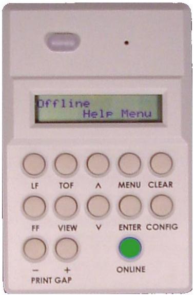 TALLYGENICOM 6300 - How to Print a Control Panel Selected Options Report - 1