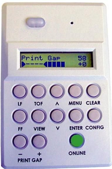 TALLYGENICOM 6300 - Fine-tuning the Automatic Print Gap Setting - 1
