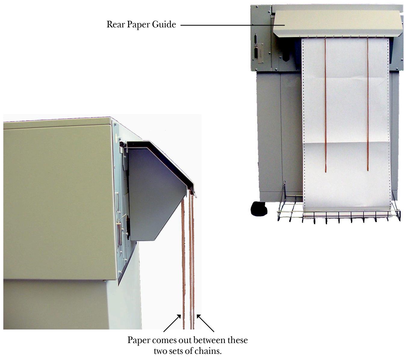 TALLYGENICOM 6300 - Removing the Shipping Hardware - 3
