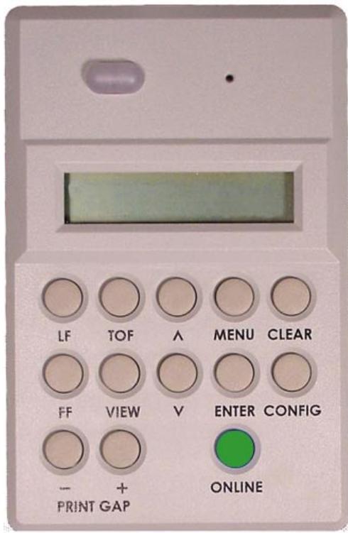 TALLYGENICOM 6300 - Control Panel Key Functions - 1