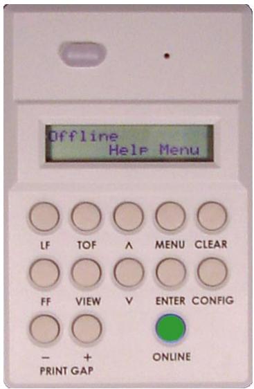 TALLYGENICOM 6300 - Help Menu - 1